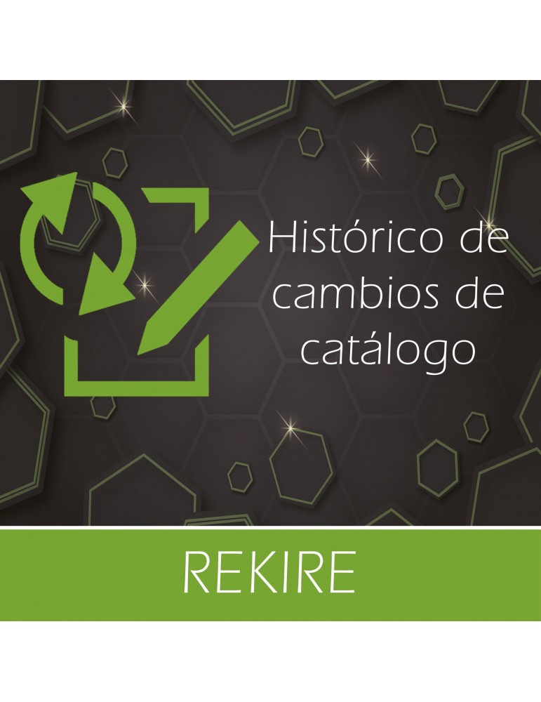 Módulo histórico de cambios de productos en backoffice