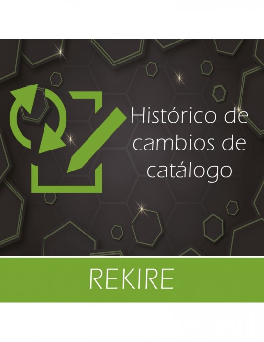 Módulo histórico de cambios de productos en backoffice
