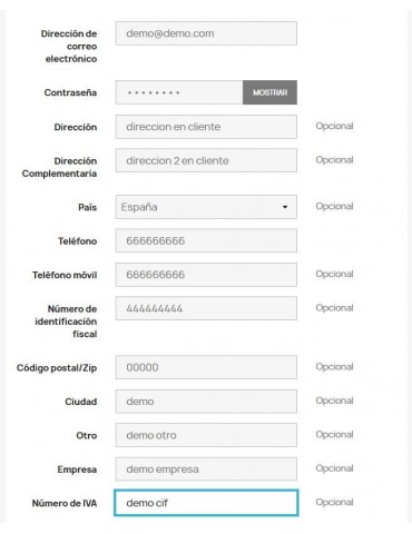 Módulo de registro ampliado 2